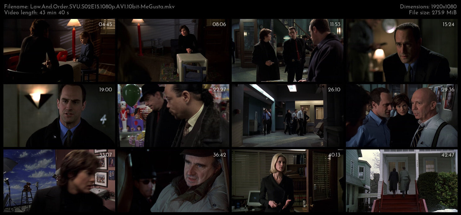 Law And Order SVU S02E15 1080p AV1 10bit MeGusta TGx