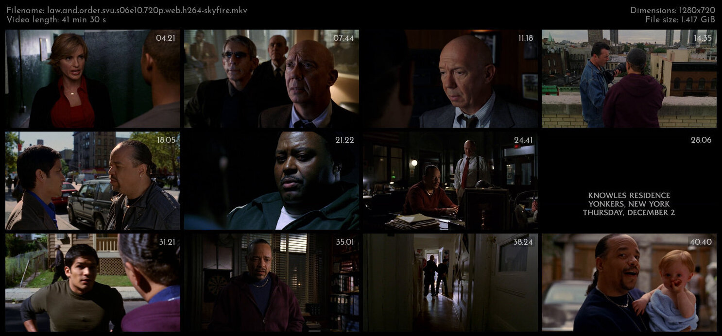 Law And Order SVU S06E10 720p WEB H264 SKYFiRE TGx