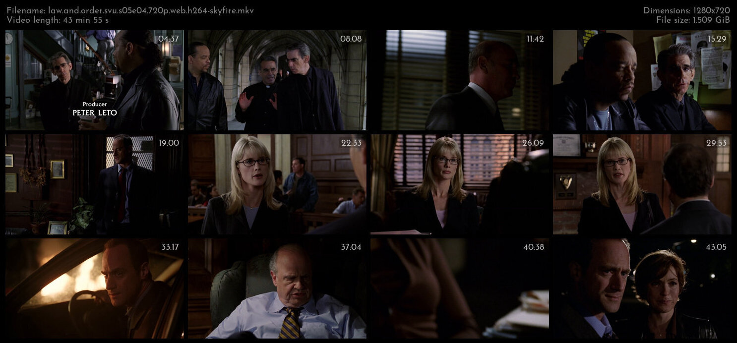 Law And Order SVU S05E04 720p WEB H264 SKYFiRE TGx