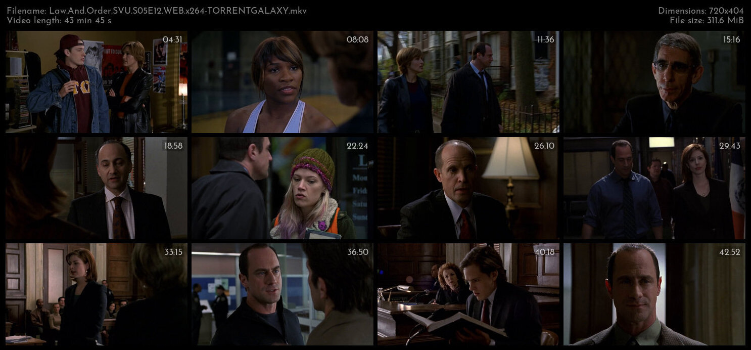 Law And Order SVU S05E12 WEB x264 TORRENTGALAXY