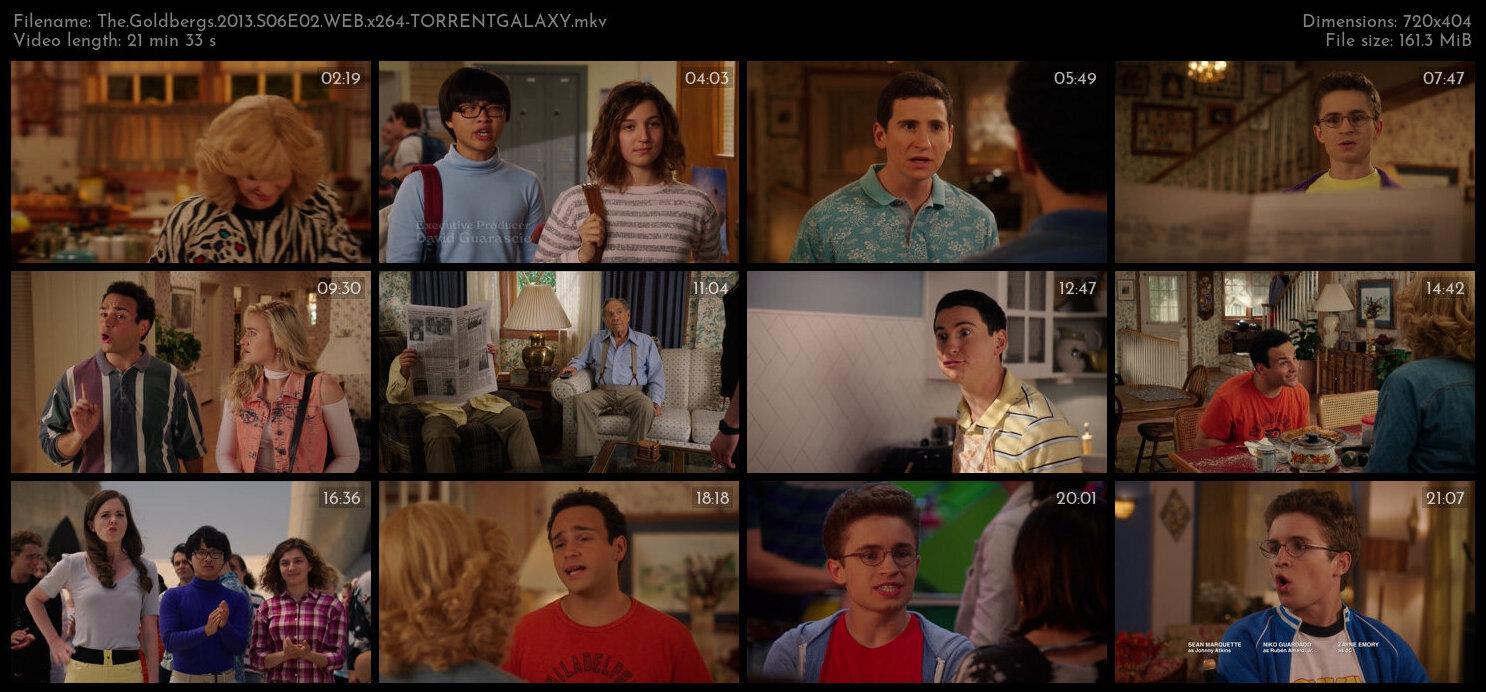 The Goldbergs 2013 S06E02 WEB x264 TORRENTGALAXY