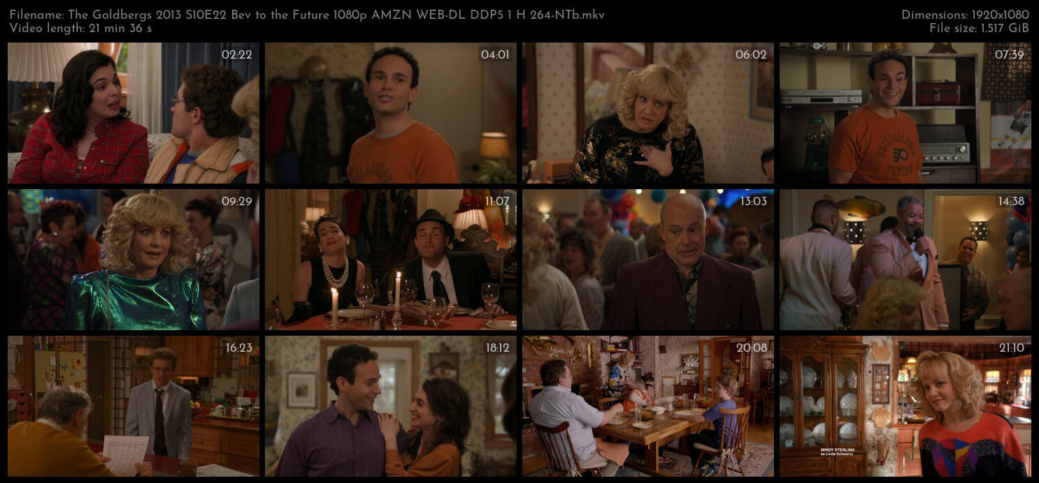 The Goldbergs 2013 S10E22 Bev to the Future 1080p AMZN WEB DL DDP5 1 H 264 NTb TGx