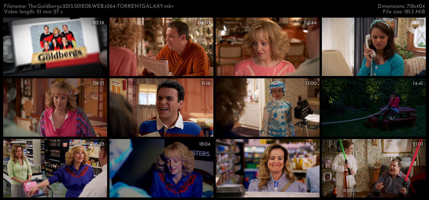 The Goldbergs 2013 S01E08 WEB x264 TORRENTGALAXY