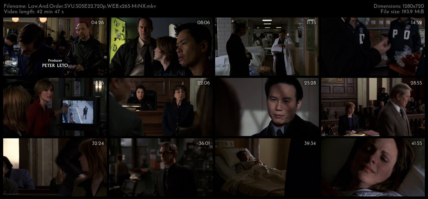 Law And Order SVU S05E22 720p WEB x265 MiNX TGx