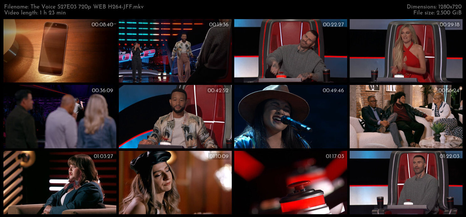 The Voice S27E03 720p WEB H264 JFF TGx