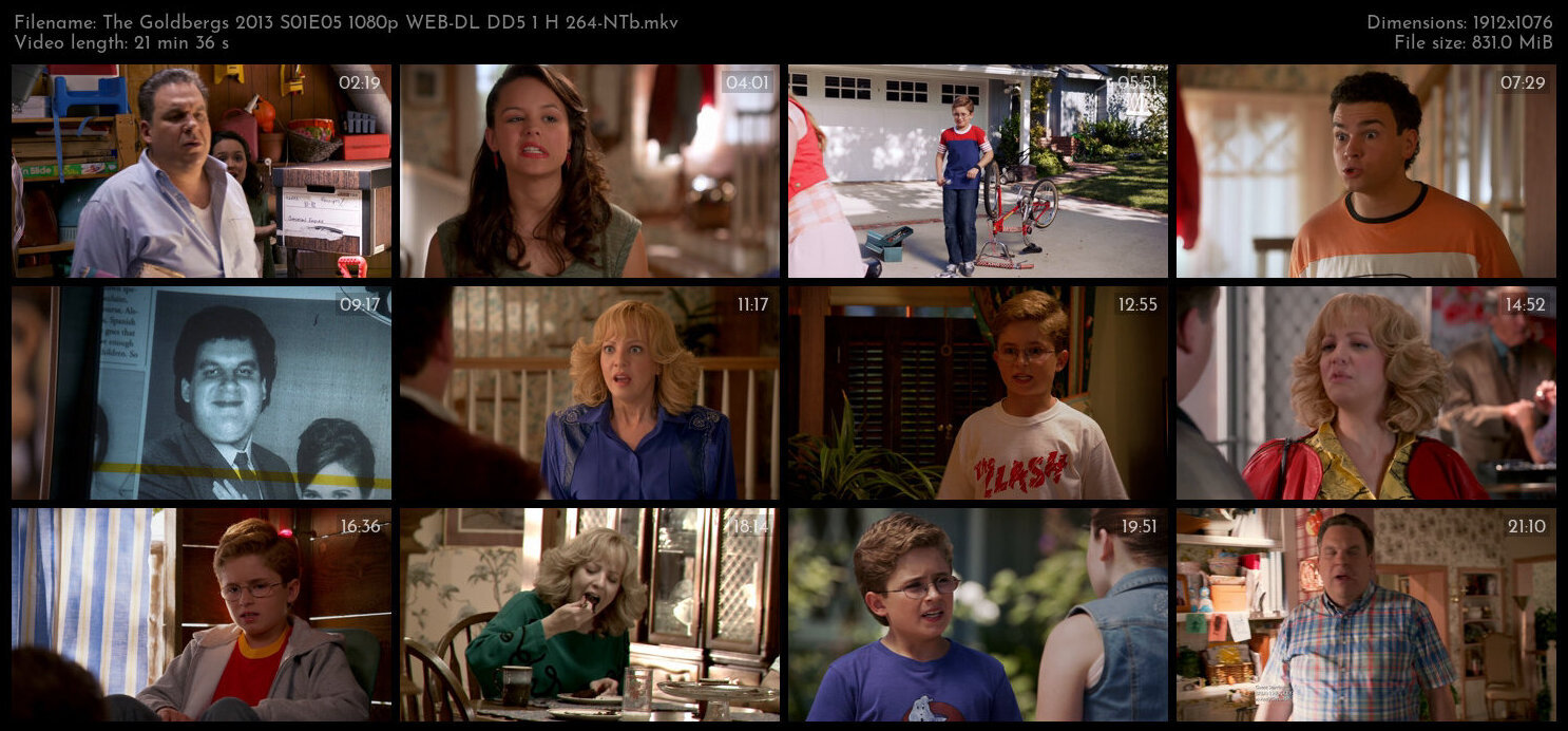 The Goldbergs 2013 S01E05 1080p WEB DL DD5 1 H 264 NTb TGx