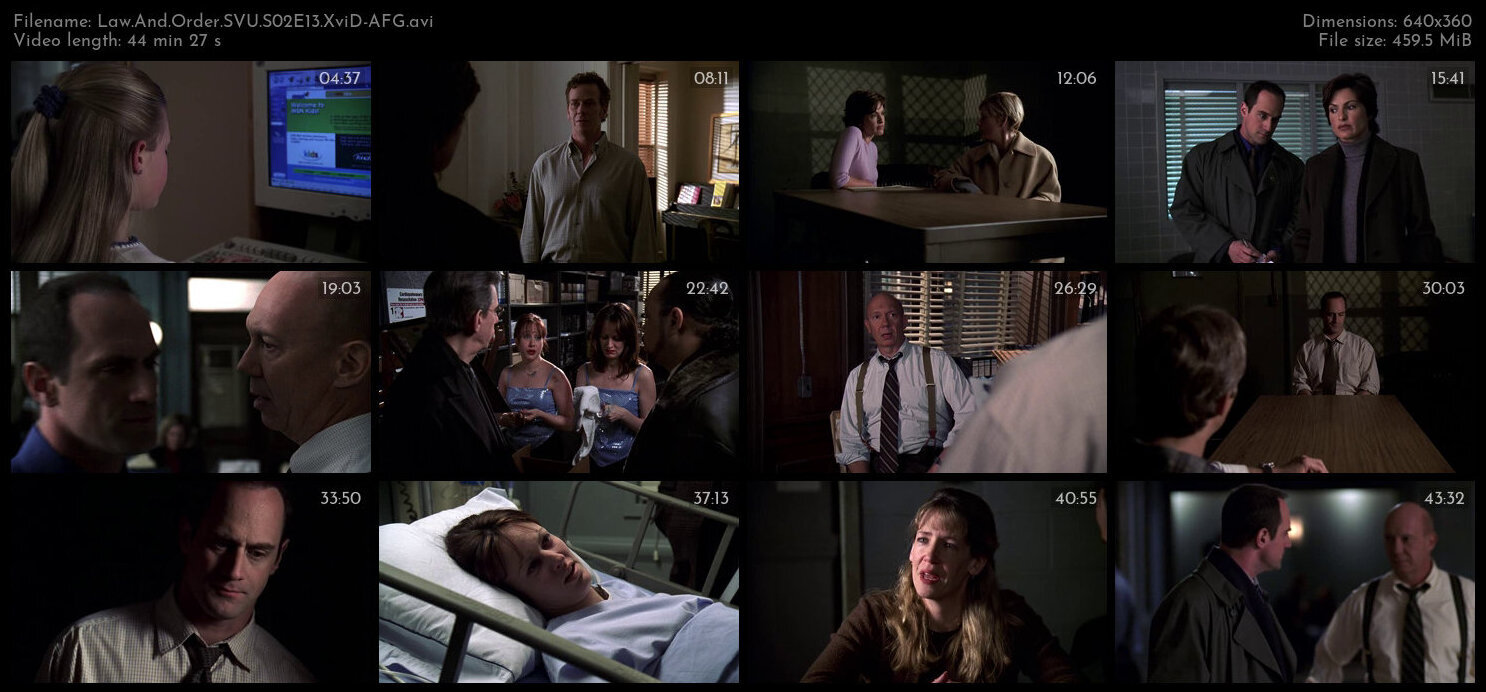 Law And Order SVU S02E13 XviD AFG TGx