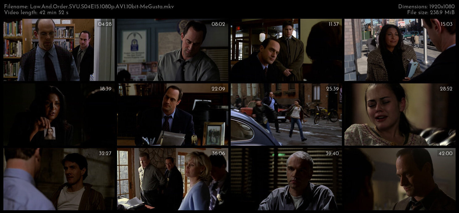 Law And Order SVU S04E15 1080p AV1 10bit MeGusta TGx