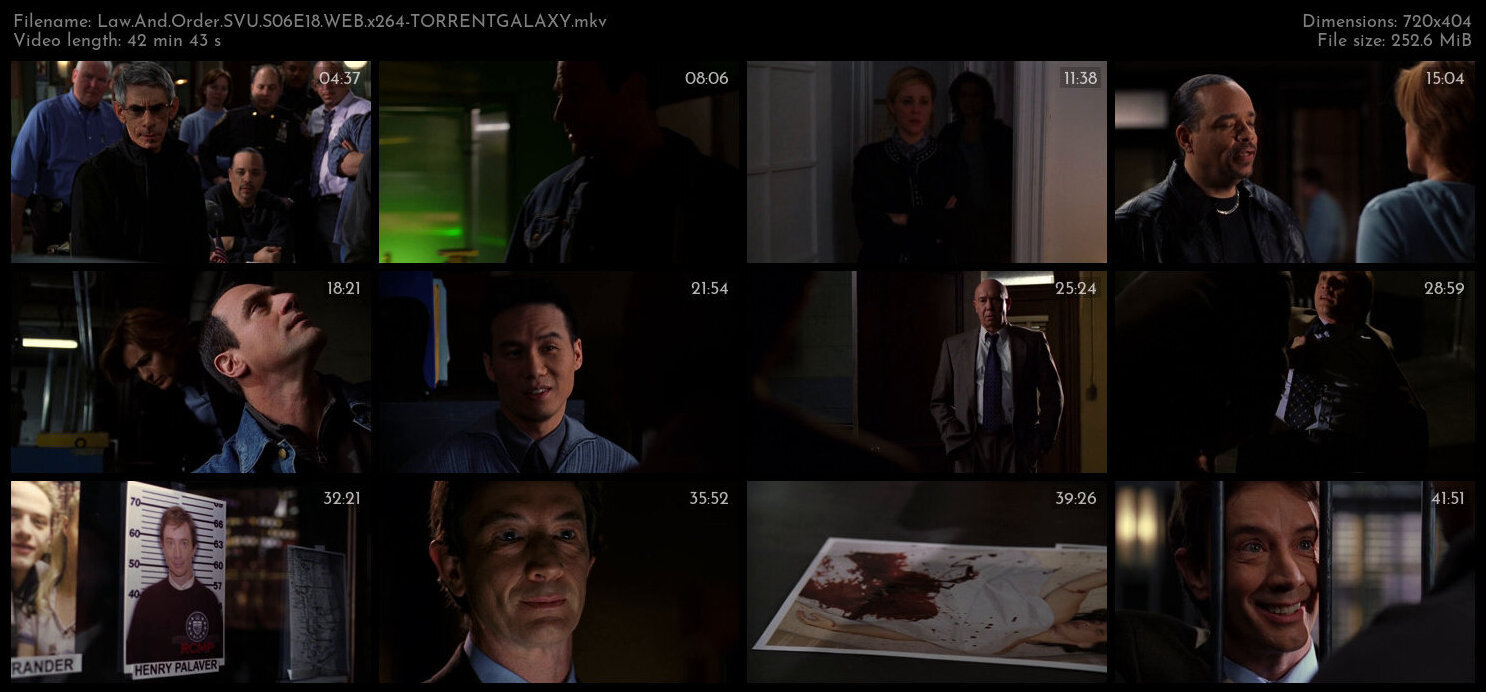 Law And Order SVU S06E18 WEB x264 TORRENTGALAXY