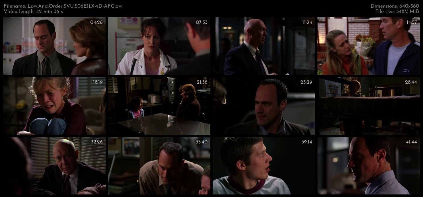 Law And Order SVU S06E11 XviD AFG TGx