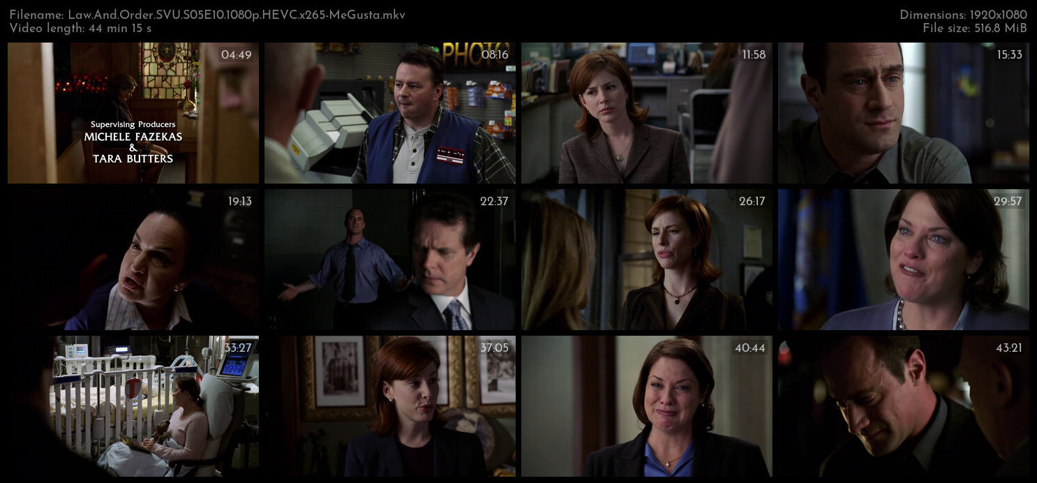 Law And Order SVU S05E10 1080p HEVC x265 MeGusta TGx