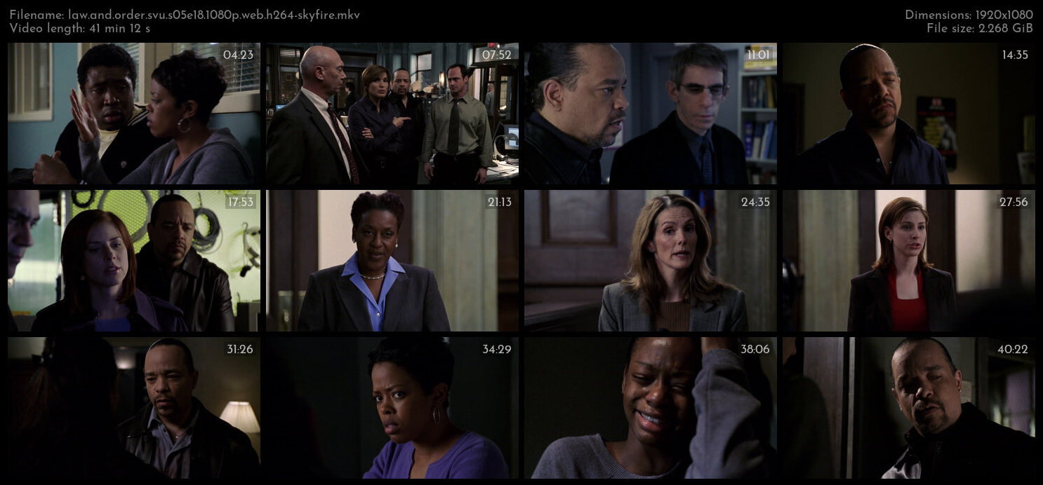 Law And Order SVU S05E18 1080p WEB H264 SKYFiRE TGx