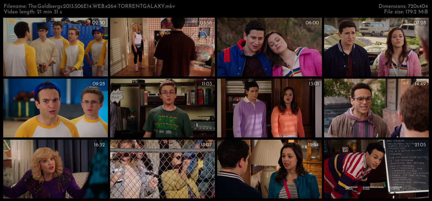 The Goldbergs 2013 S06E14 WEB x264 TORRENTGALAXY