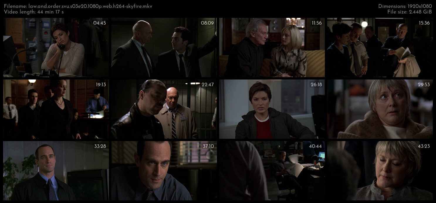 Law And Order SVU S03E20 1080p WEB H264 SKYFiRE TGx