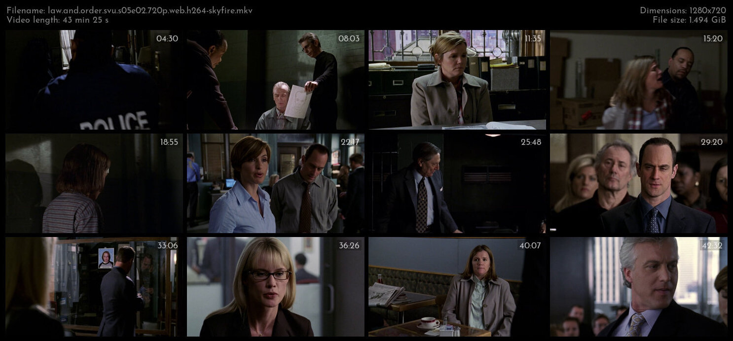 Law And Order SVU S05E02 720p WEB H264 SKYFiRE TGx