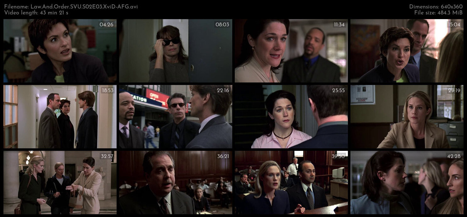 Law And Order SVU S02E03 XviD AFG TGx