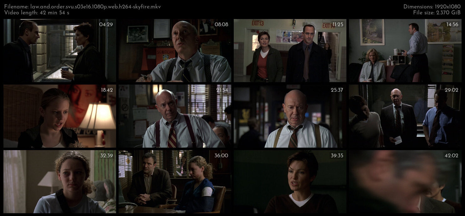 Law And Order SVU S03E16 1080p WEB H264 SKYFiRE TGx