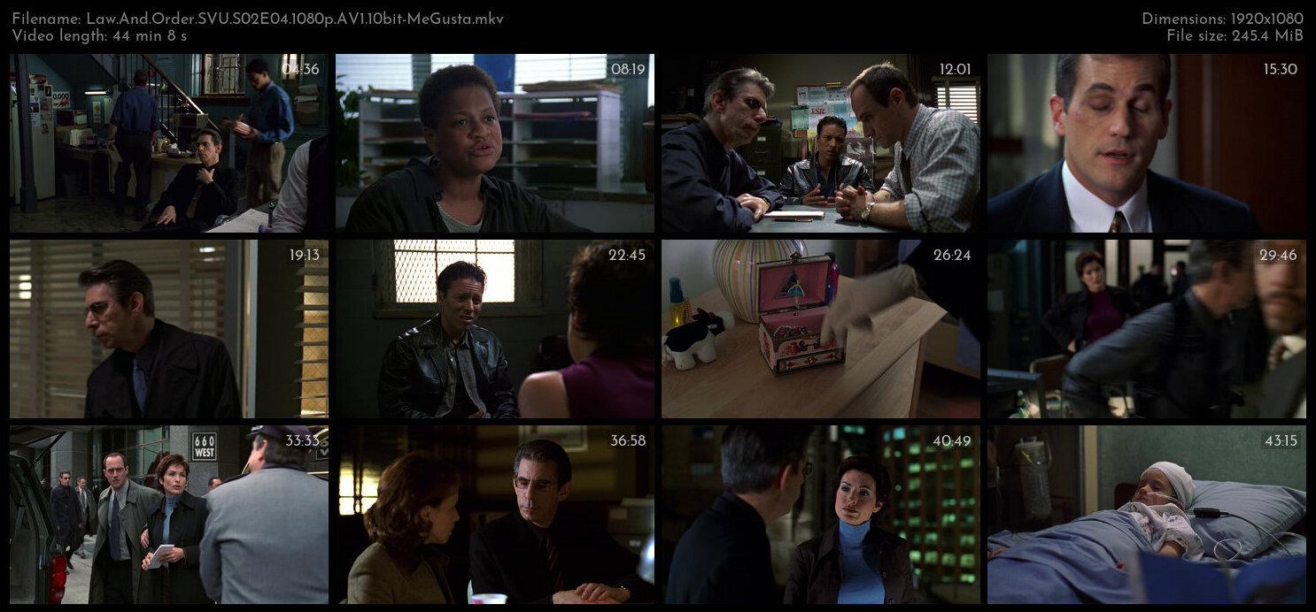 Law And Order SVU S02E04 1080p AV1 10bit MeGusta TGx