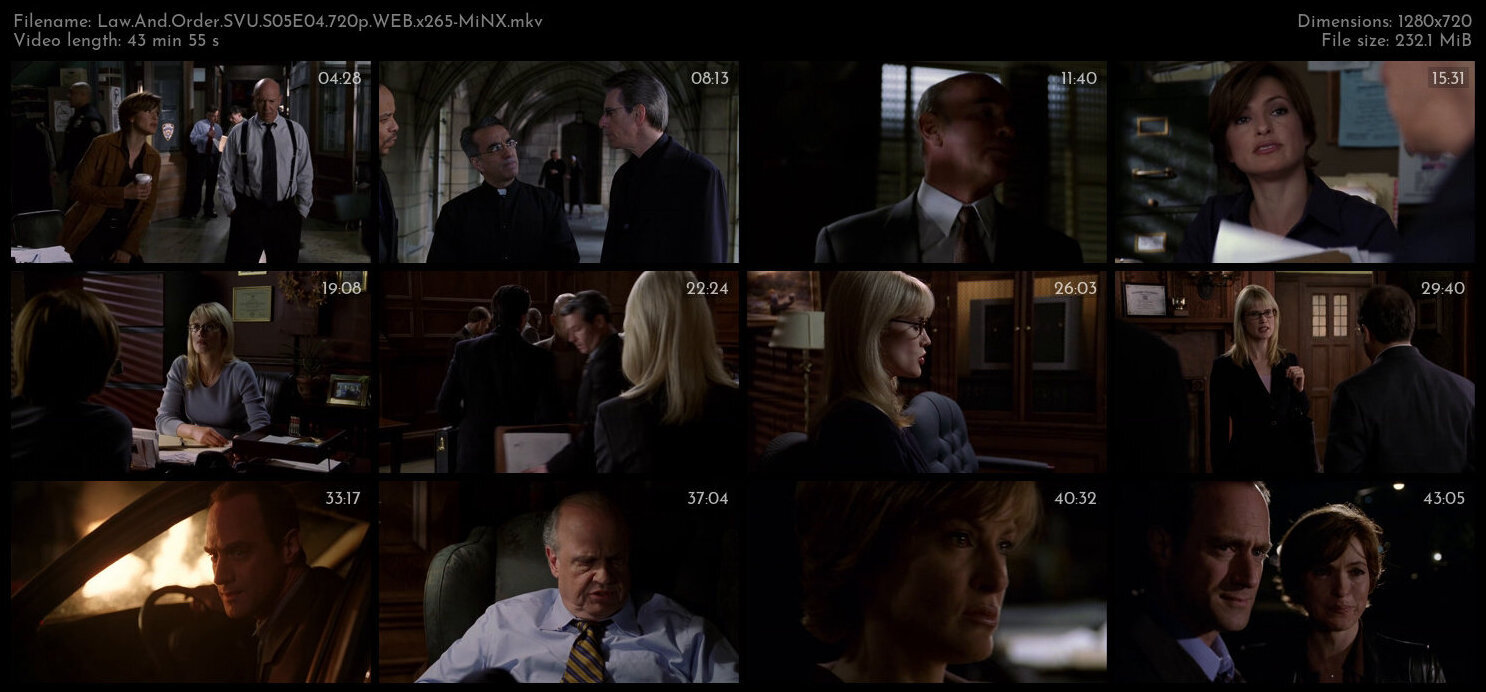 Law And Order SVU S05E04 720p WEB x265 MiNX TGx