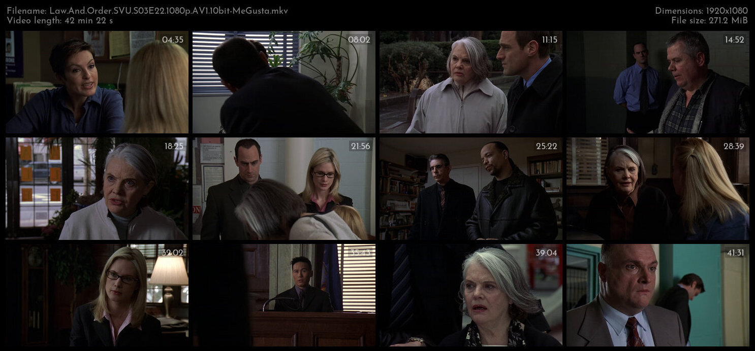 Law And Order SVU S03E22 1080p AV1 10bit MeGusta TGx