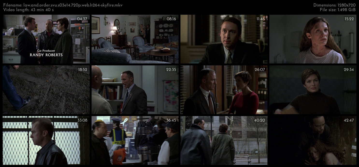 Law And Order SVU S03E14 720p WEB H264 SKYFiRE TGx