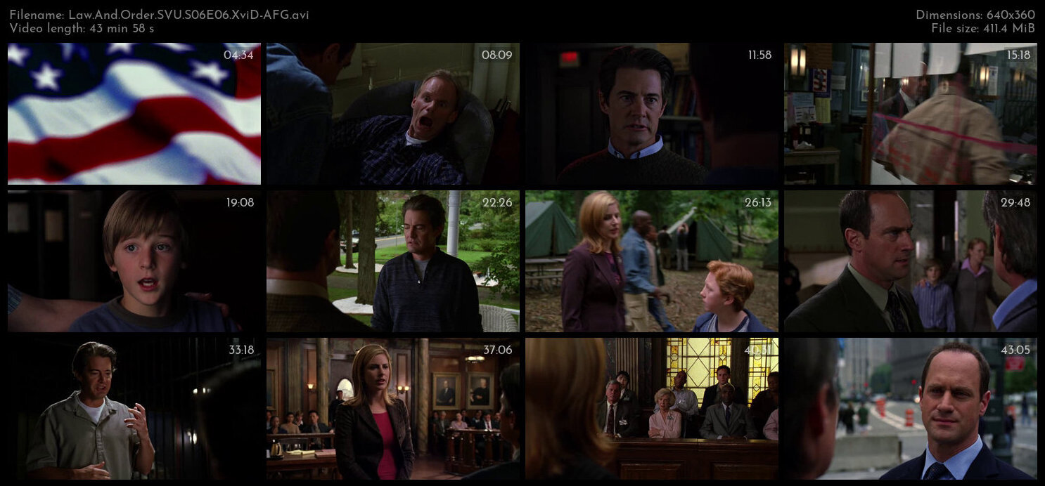 Law And Order SVU S06E06 XviD AFG TGx