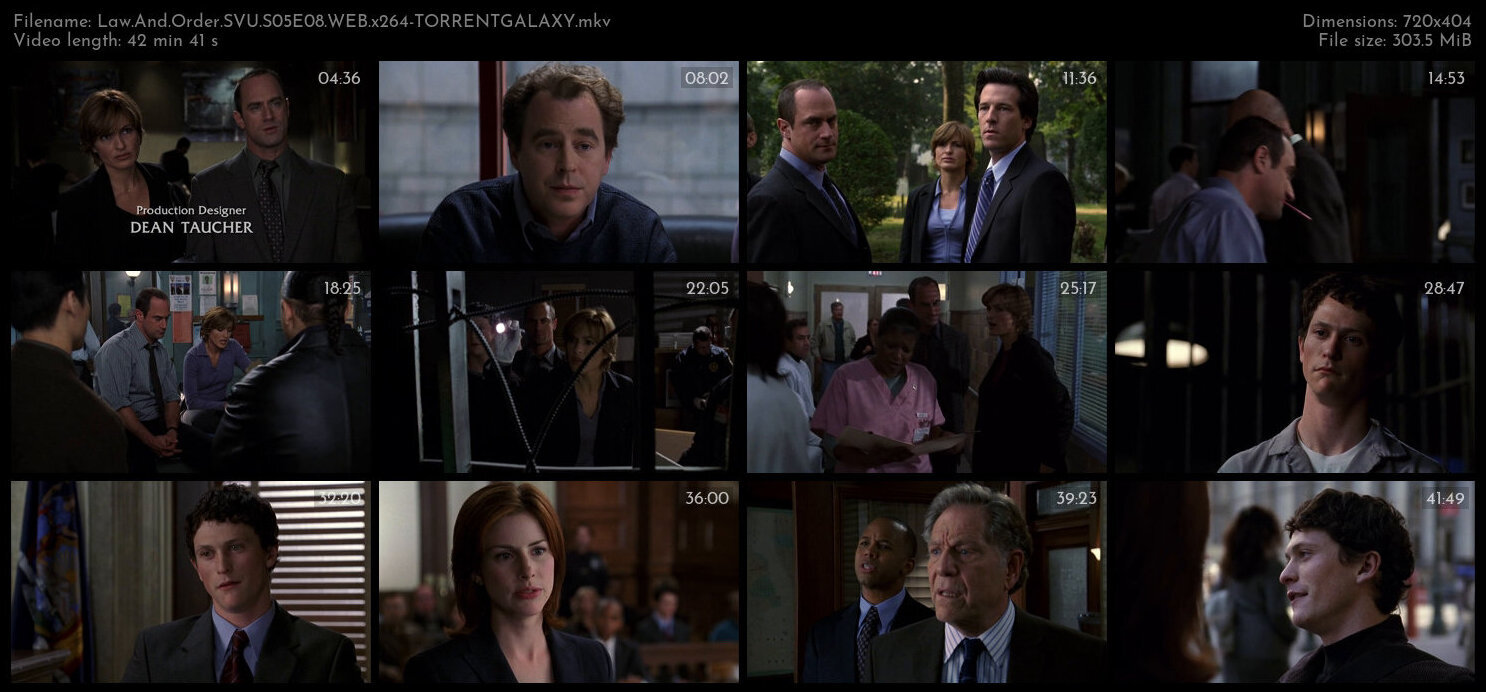 Law And Order SVU S05E08 WEB x264 TORRENTGALAXY