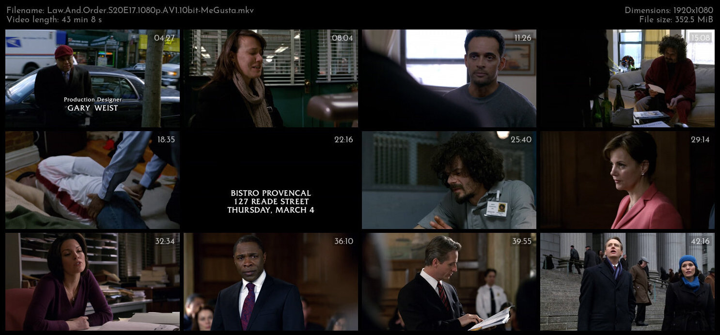 Law And Order S20E17 1080p AV1 10bit MeGusta TGx