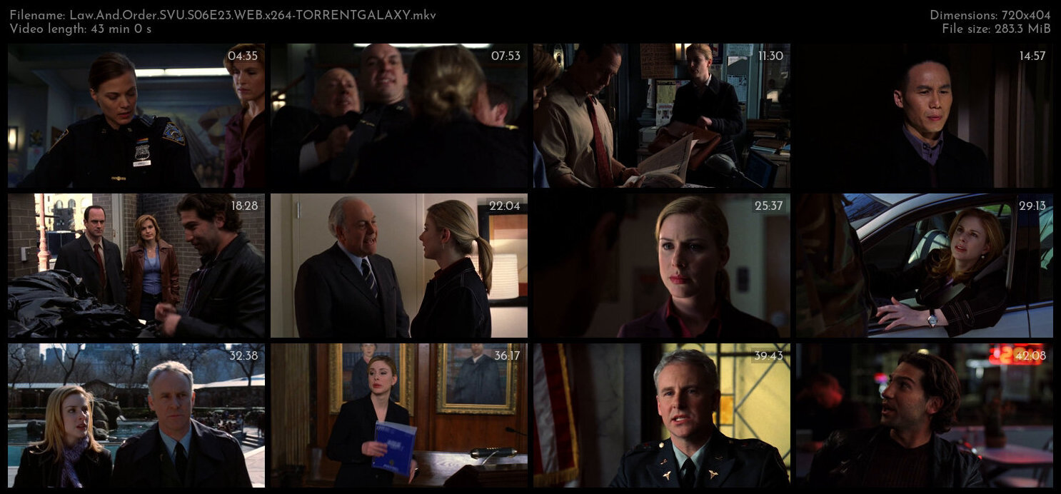 Law And Order SVU S06E23 WEB x264 TORRENTGALAXY