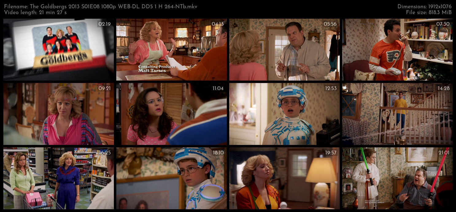 The Goldbergs 2013 S01E08 1080p WEB DL DD5 1 H 264 NTb TGx