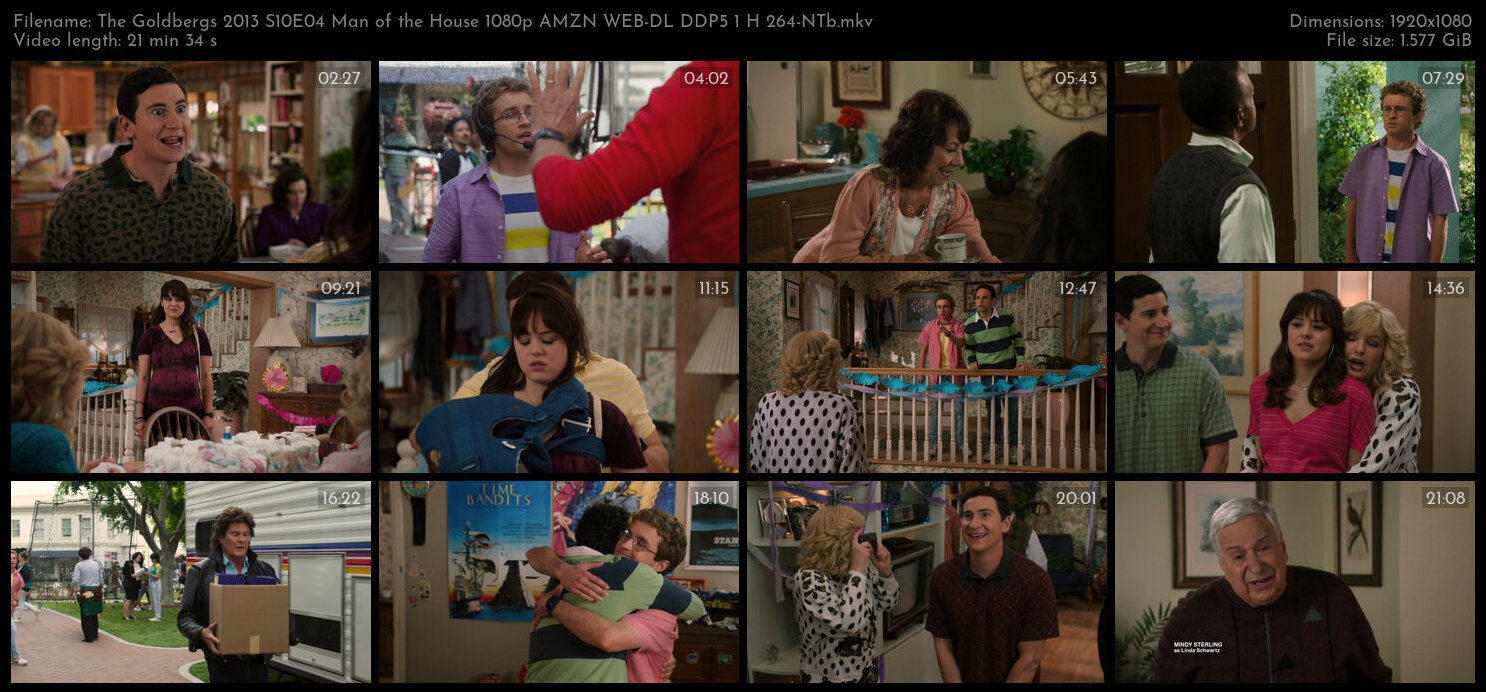 The Goldbergs 2013 S10E04 Man of the House 1080p AMZN WEB DL DDP5 1 H 264 NTb TGx