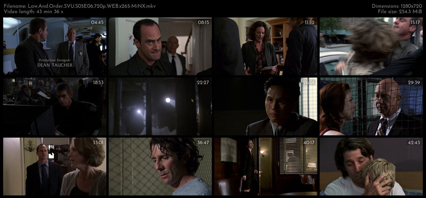 Law And Order SVU S05E06 720p WEB x265 MiNX TGx