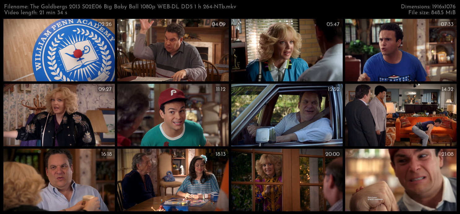 The Goldbergs 2013 S02E06 Big Baby Ball 1080p WEB DL DD5 1 h 264 NTb TGx