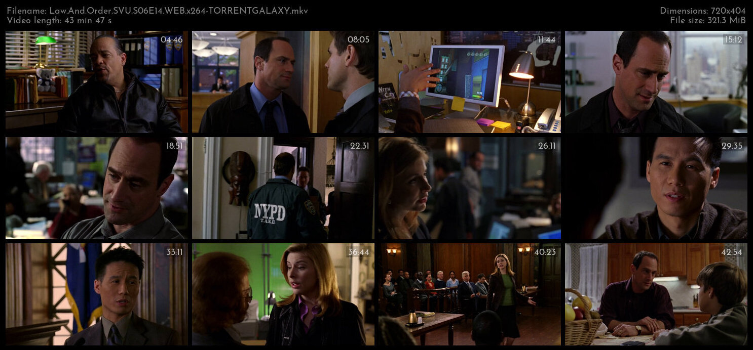 Law And Order SVU S06E14 WEB x264 TORRENTGALAXY