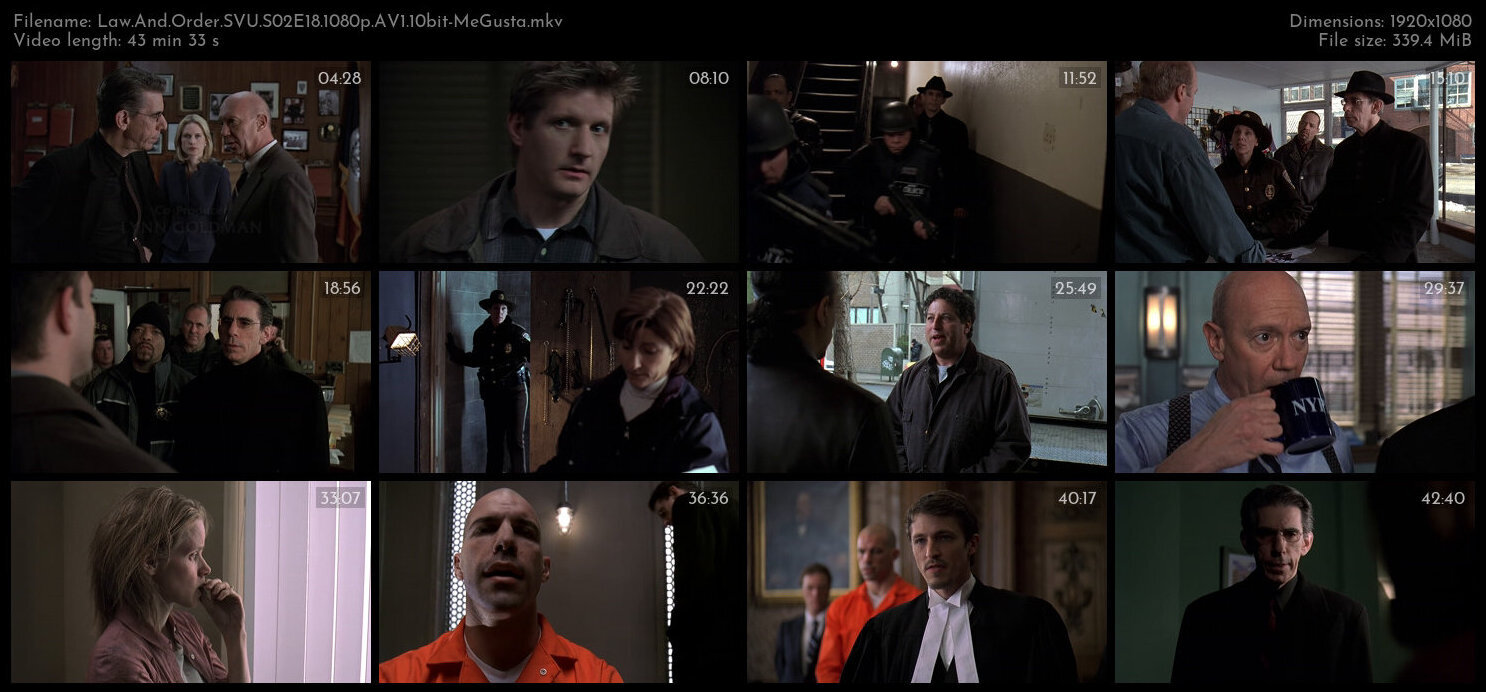 Law And Order SVU S02E18 1080p AV1 10bit MeGusta TGx