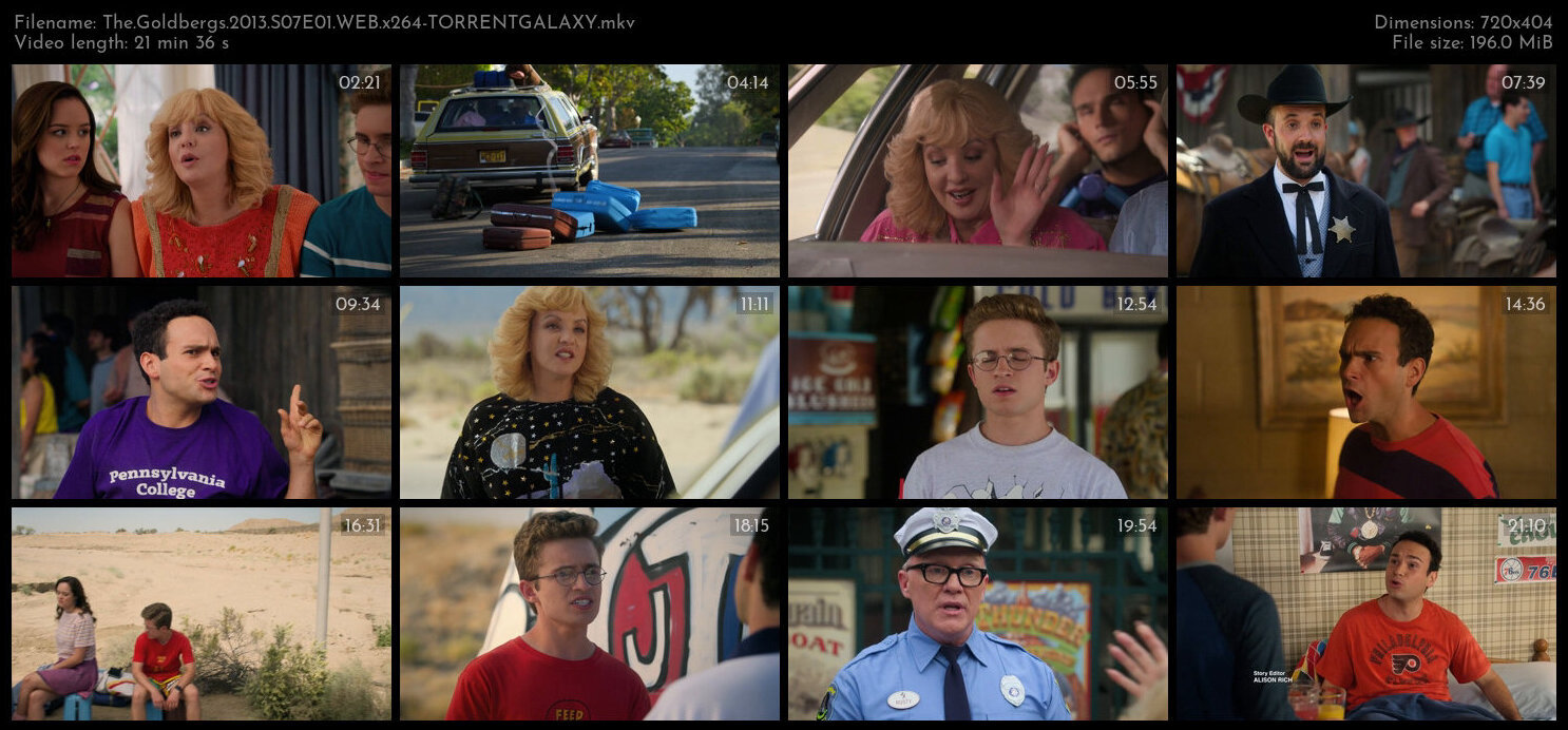 The Goldbergs 2013 S07E01 WEB x264 TORRENTGALAXY