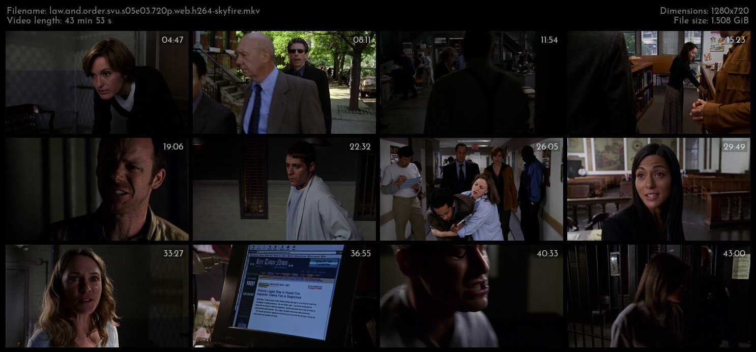 Law And Order SVU S05E03 720p WEB H264 SKYFiRE TGx