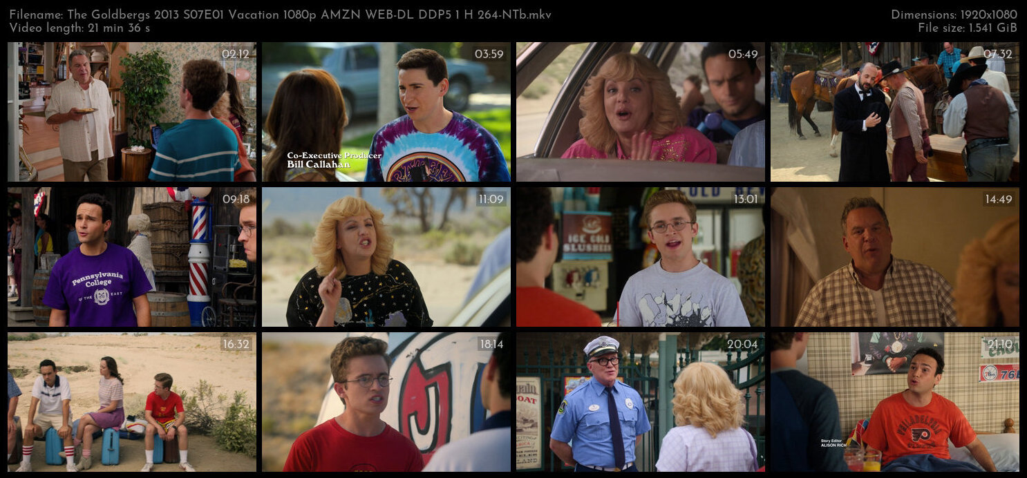 The Goldbergs 2013 S07E01 Vacation 1080p AMZN WEB DL DDP5 1 H 264 NTb TGx