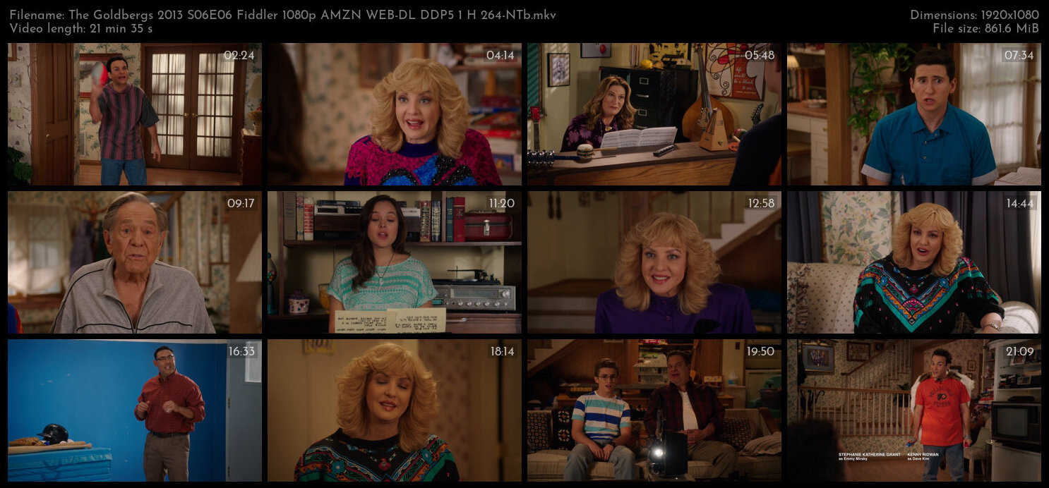 The Goldbergs 2013 S06E06 Fiddler 1080p AMZN WEB DL DDP5 1 H 264 NTb TGx