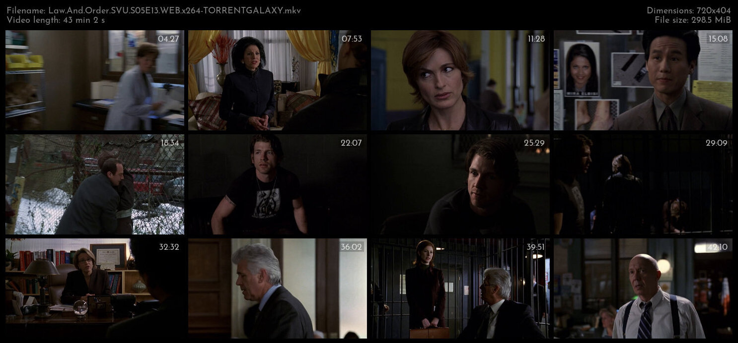 Law And Order SVU S05E13 WEB x264 TORRENTGALAXY