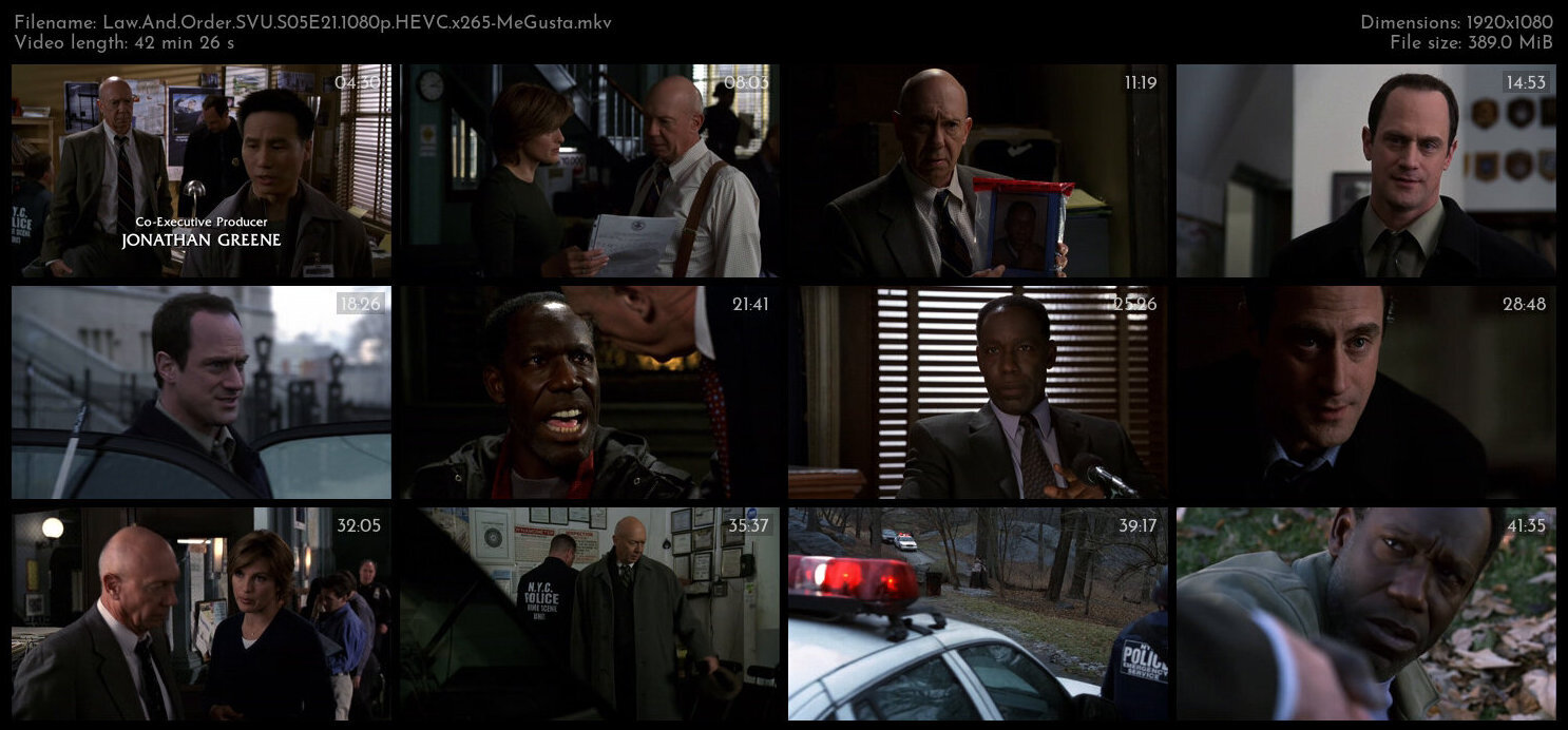 Law And Order SVU S05E21 1080p HEVC x265 MeGusta TGx