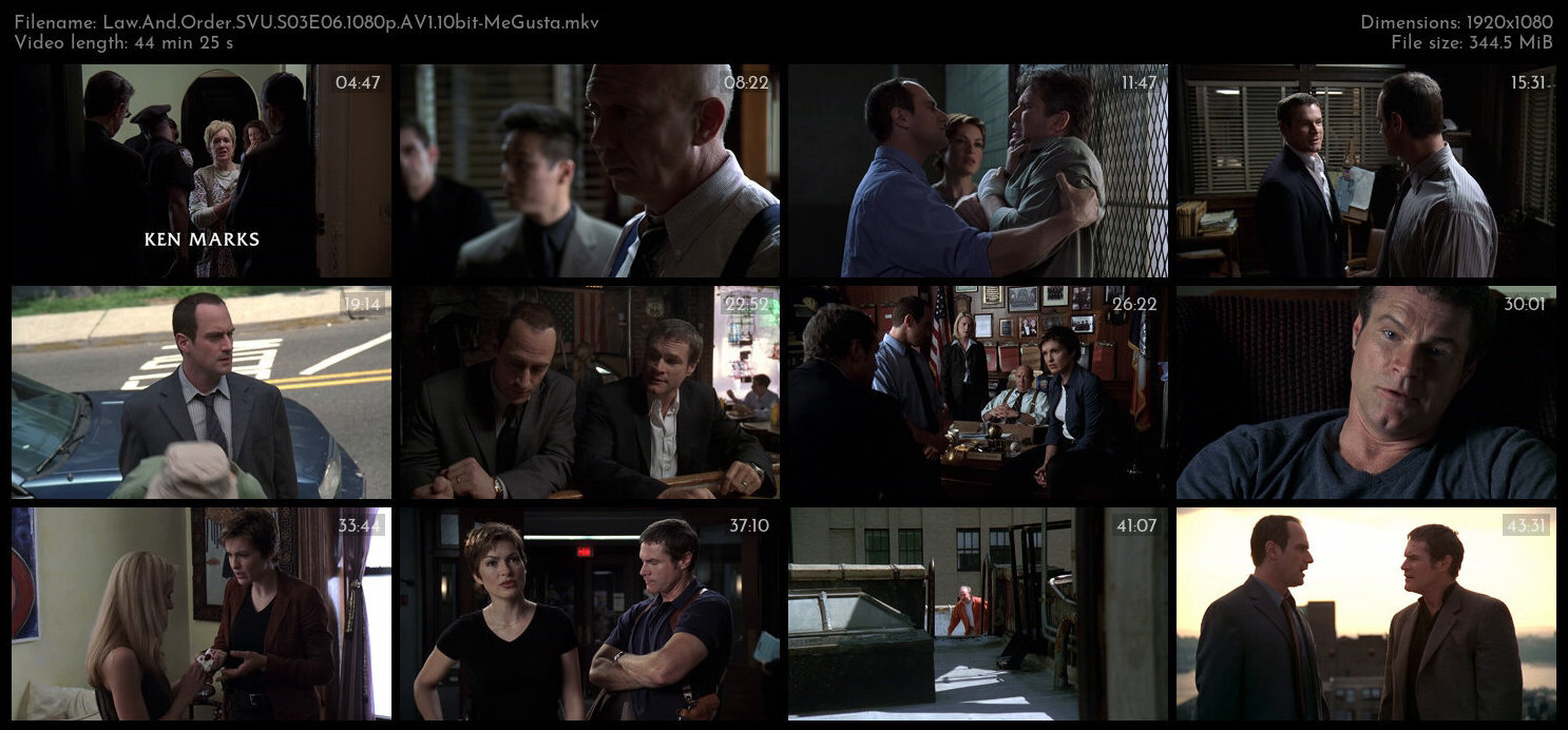 Law And Order SVU S03E06 1080p AV1 10bit MeGusta TGx