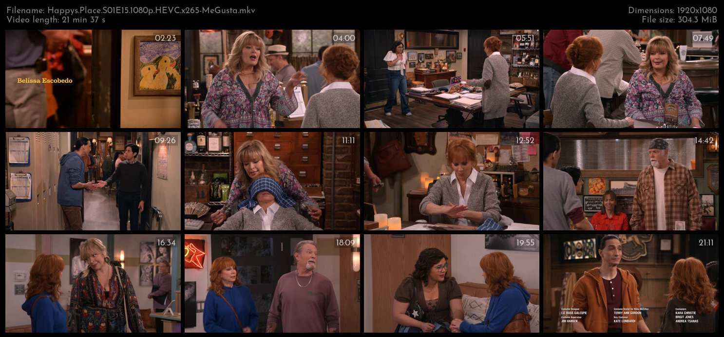 Happys Place S01E15 1080p HEVC x265 MeGusta TGx