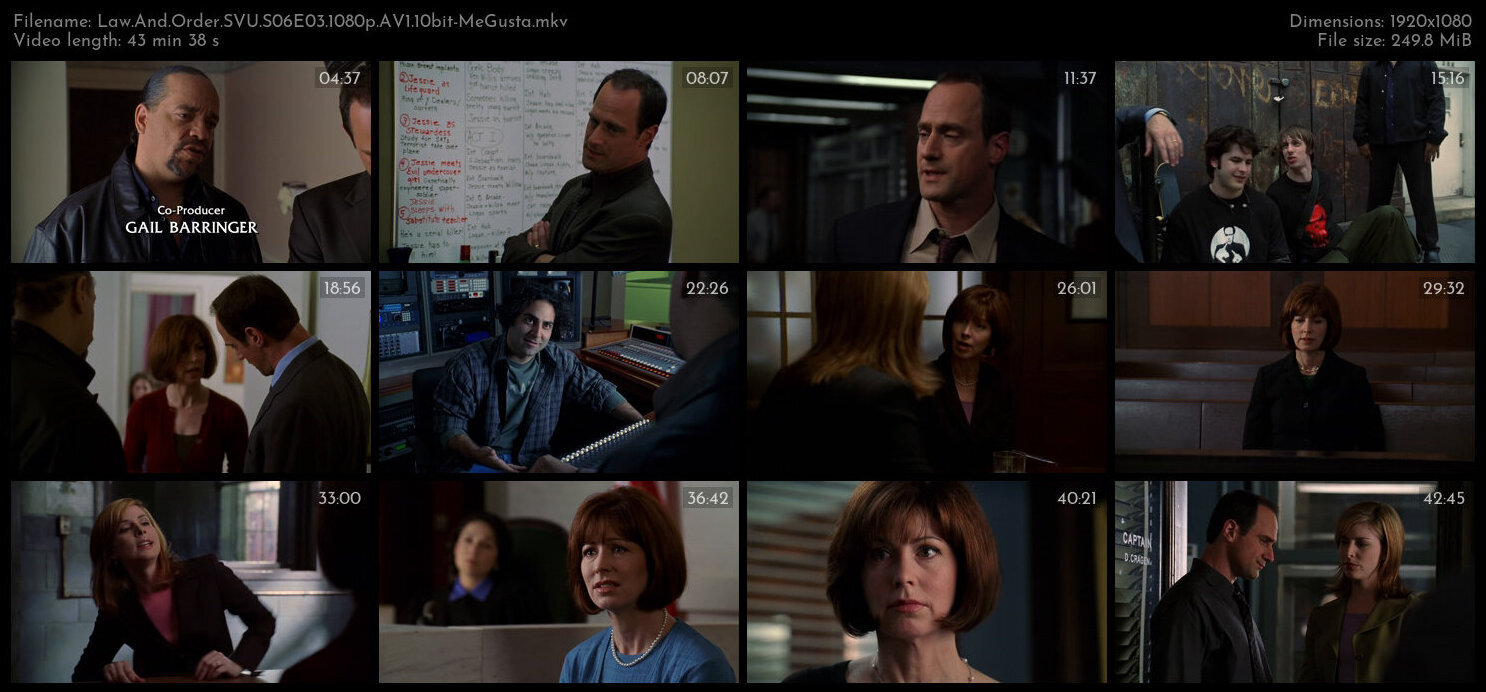 Law And Order SVU S06E03 1080p AV1 10bit MeGusta TGx