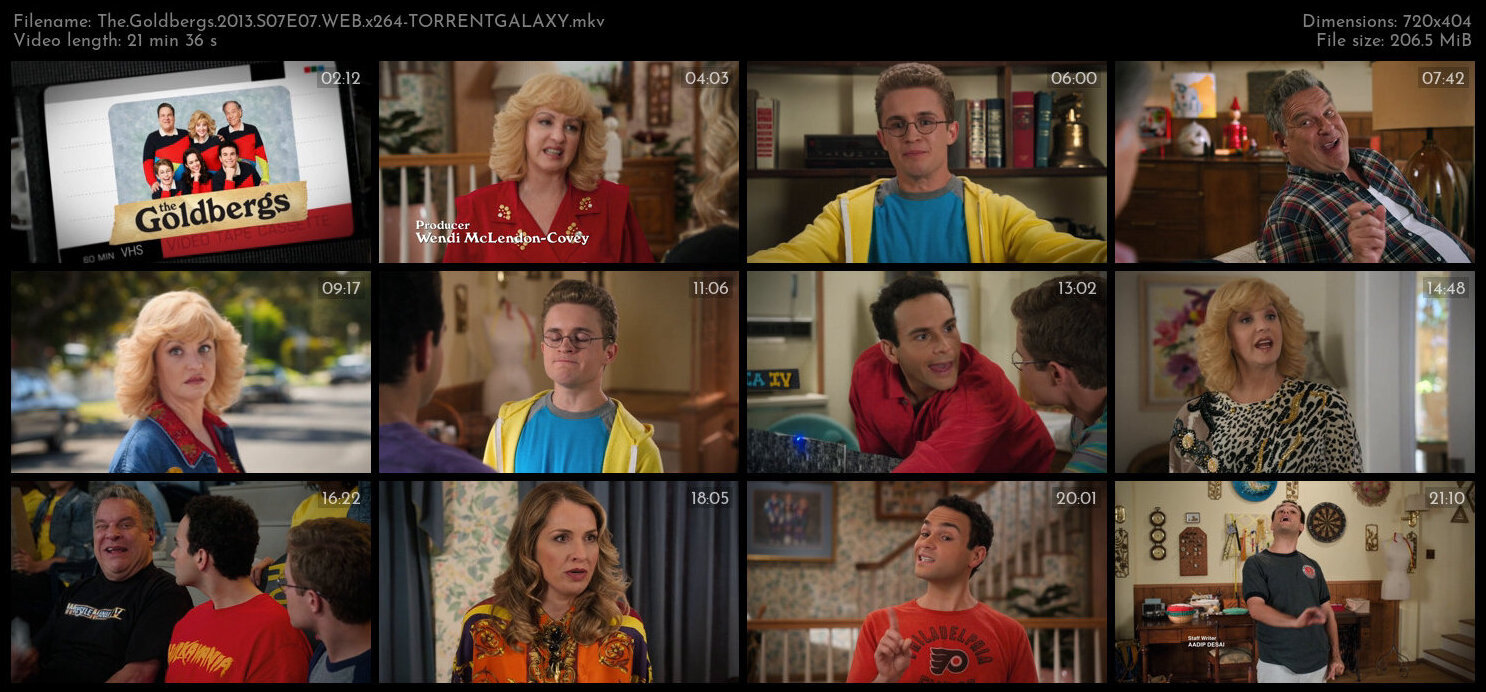 The Goldbergs 2013 S07E07 WEB x264 TORRENTGALAXY