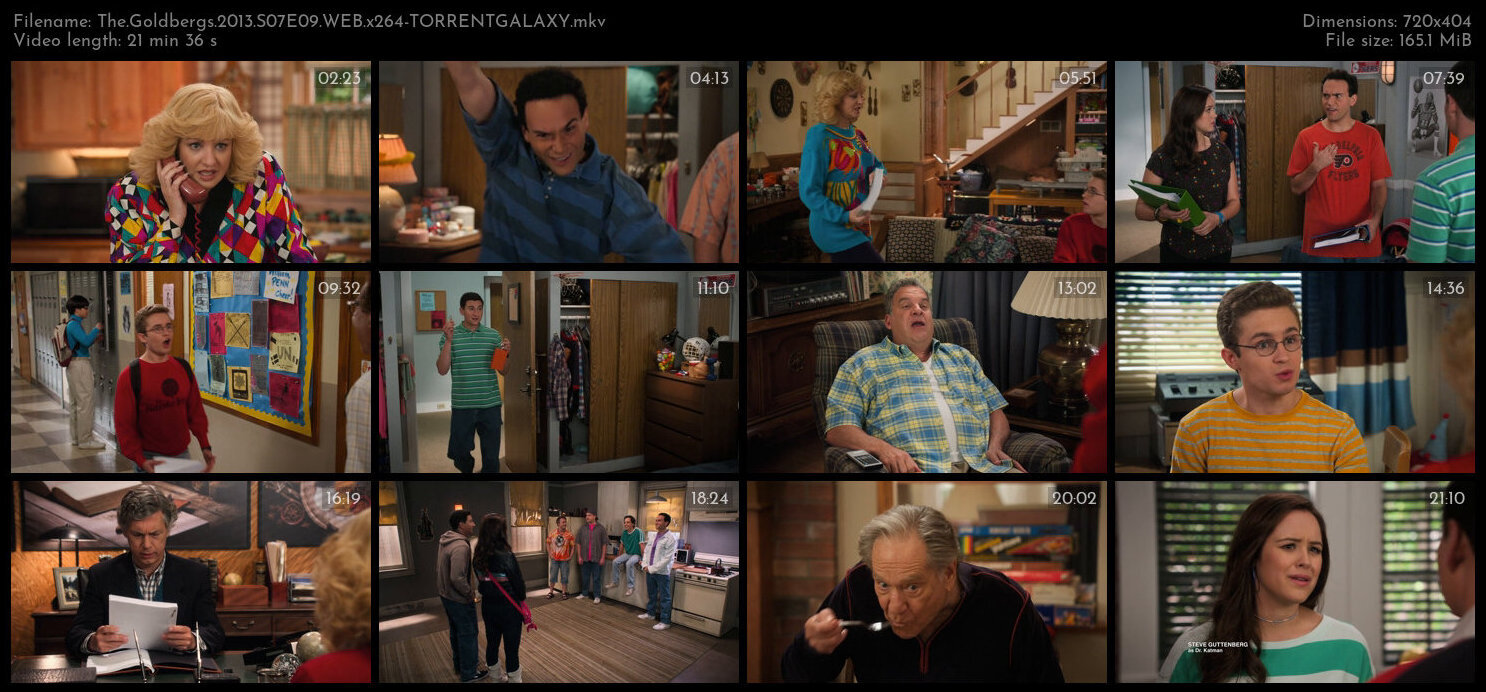 The Goldbergs 2013 S07E09 WEB x264 TORRENTGALAXY