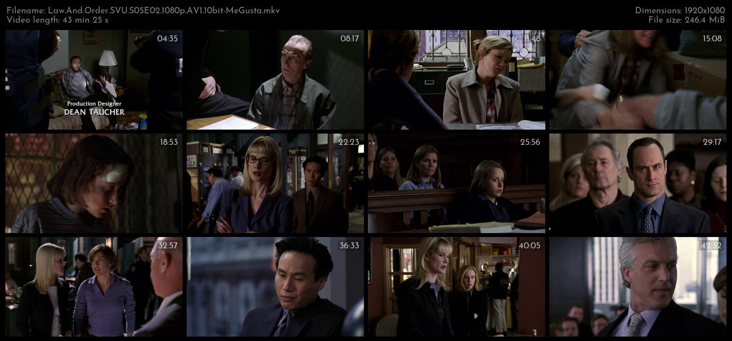 Law And Order SVU S05E02 1080p AV1 10bit MeGusta TGx