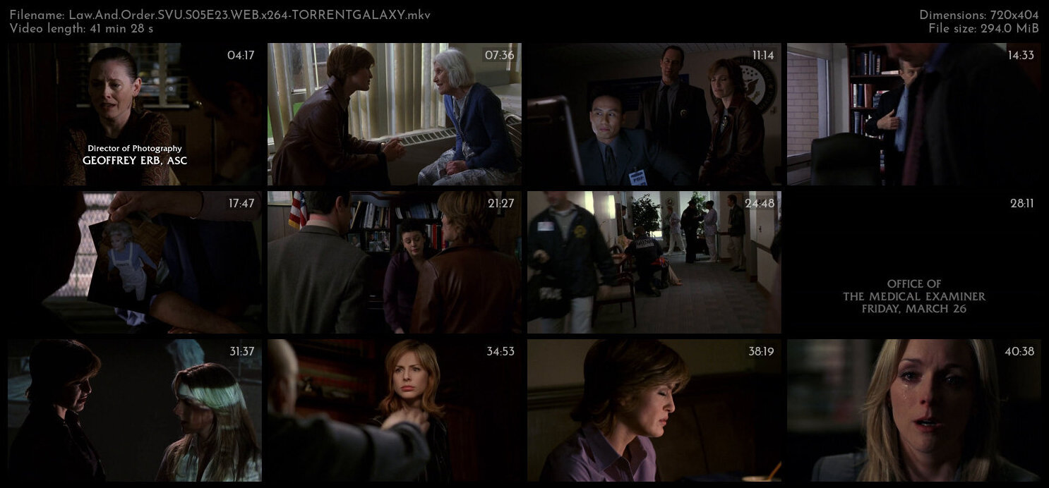 Law And Order SVU S05E23 WEB x264 TORRENTGALAXY