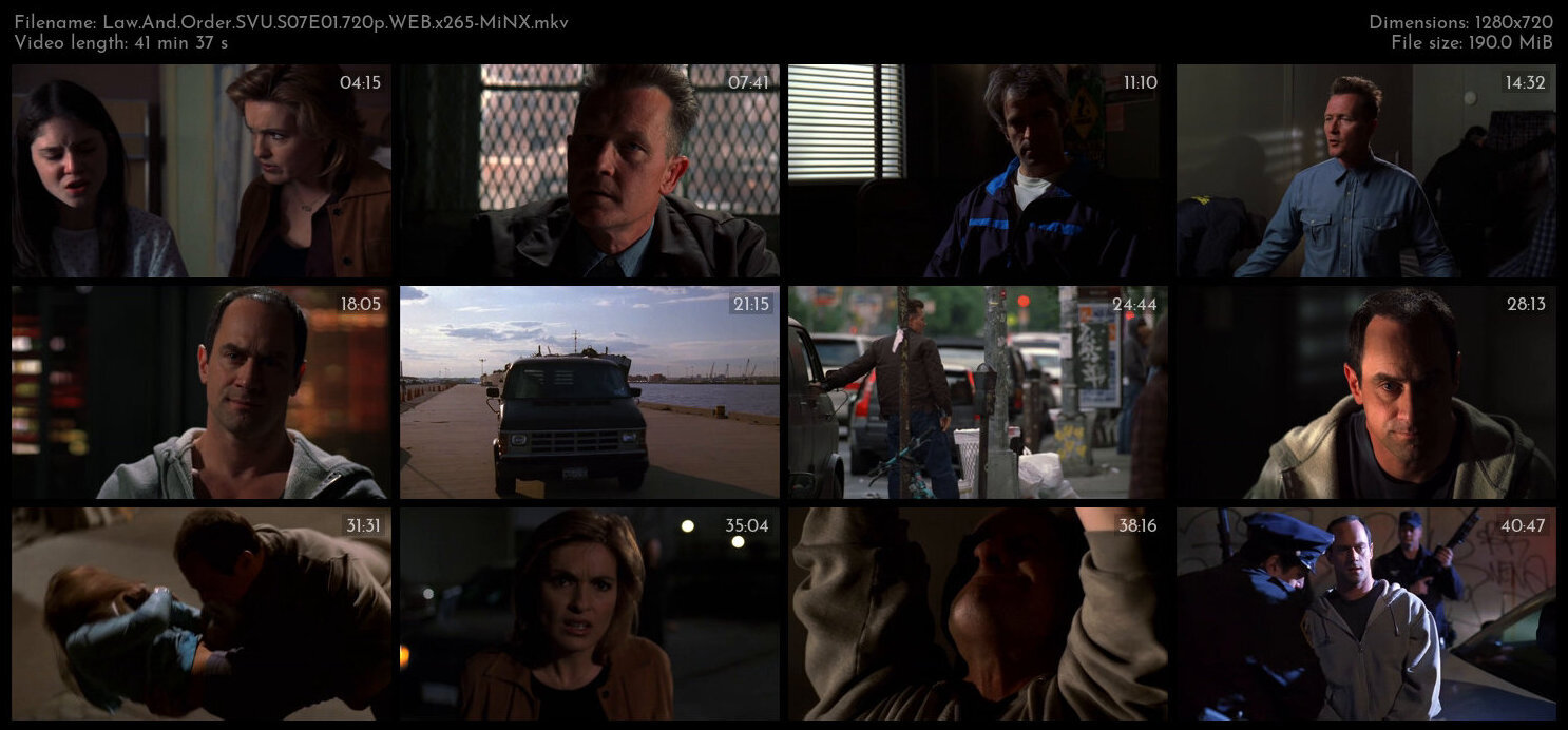 Law And Order SVU S07E01 720p WEB x265 MiNX TGx