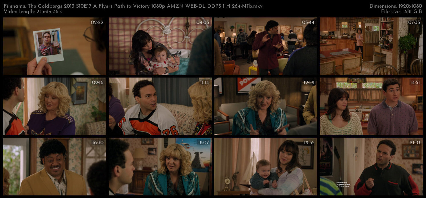 The Goldbergs 2013 S10E17 A Flyers Path to Victory 1080p AMZN WEB DL DDP5 1 H 264 NTb TGx